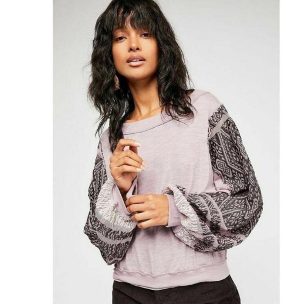 Free people, weed free, purple island, dream top